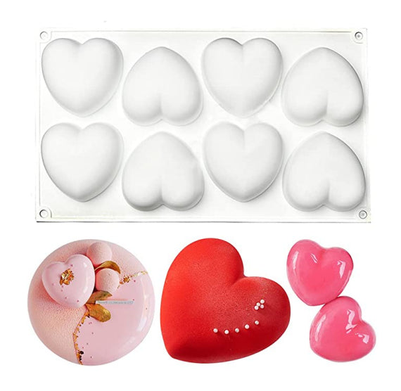 Large Puffy Heart Mold | www.sprinklebeesweet.com