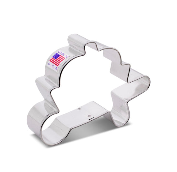 Wheelbarrow with Pumpkin Cookie Cutter | www.sprinklebeesweet.com