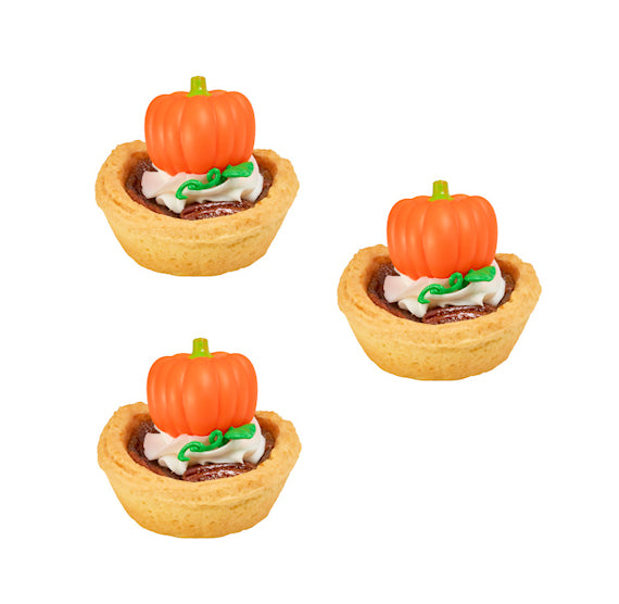 Pumpkin Cupcake Topper Rings | www.sprinklebeesweet.com