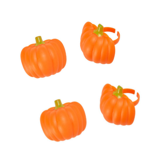 Pumpkin Cupcake Topper Rings | www.sprinklebeesweet.com