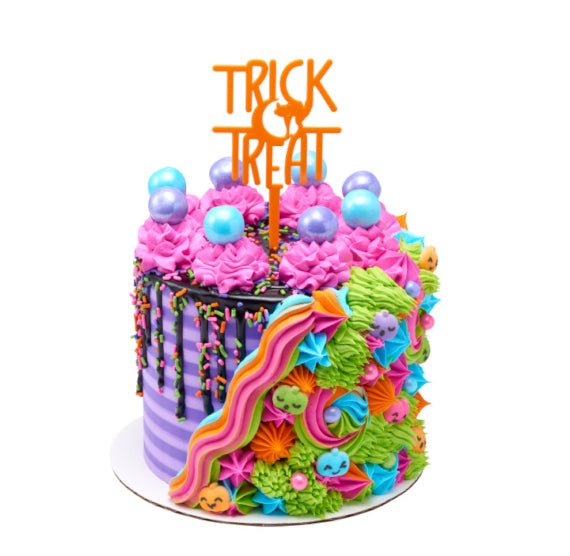 Halloween Cake Toppers Set of 3 | www.sprinklebeesweet.com