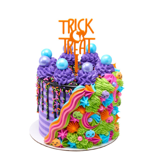 Halloween Cake Toppers Set of 3 | www.sprinklebeesweet.com