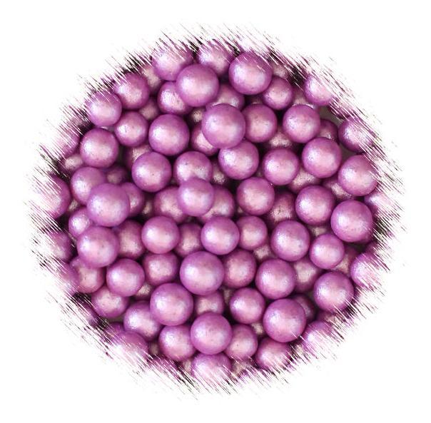 Large Shimmer Purple Sugar Pearls | www.sprinklebeesweet.com