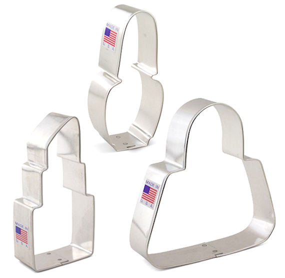 Purse Cookie Cutter Set | www.sprinklebeesweet.com