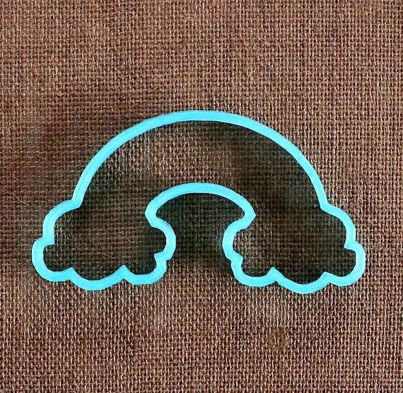 Designer Rainbow Cookie Cutter | www.sprinklebeesweet.com
