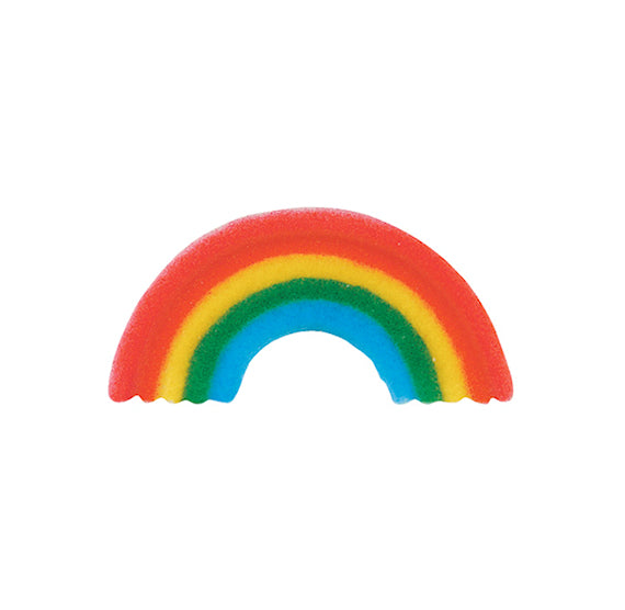 Rainbow Sugar Toppers | www.sprinklebeesweet.com