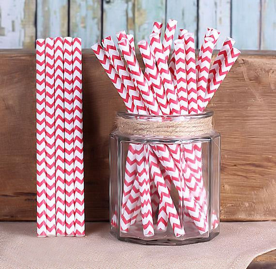 Red Cake Pop Sticks: Chevron | www.sprinklebeesweet.com