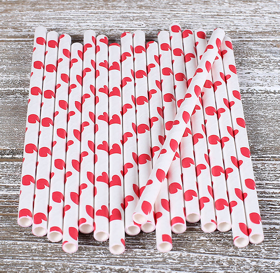 Red Cake Pop Sticks: Hearts | www.sprinklebeesweet.com