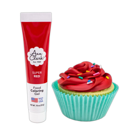 Ann Clark Food Coloring Gel: Super Red | www.sprinklebeesweet.com