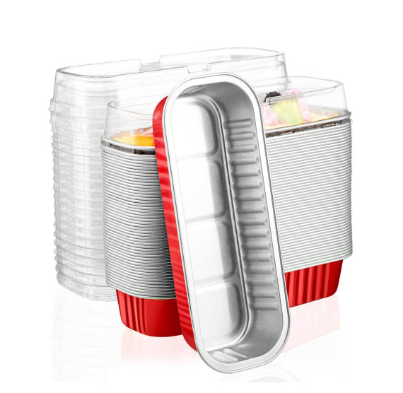 Narrow Cake Pans with Lids: Red | www.sprinklebeesweet.com