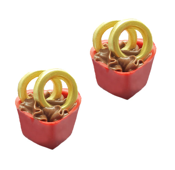 BWB Valentine's Day Mold: 9691 Wedding Rings | www.sprinklebeesweet.com