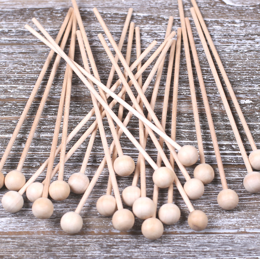 Wooden Rock Candy Sticks | www.sprinklebeesweet.com