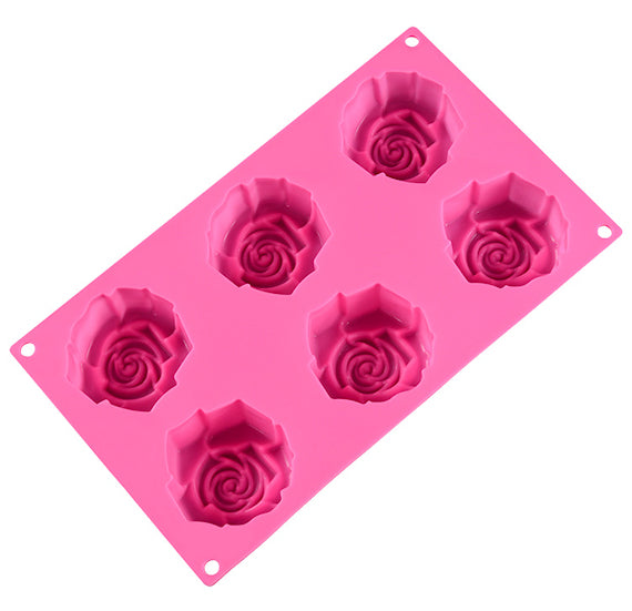 Rose Dessert Mold | www.sprinklebeesweet.com
