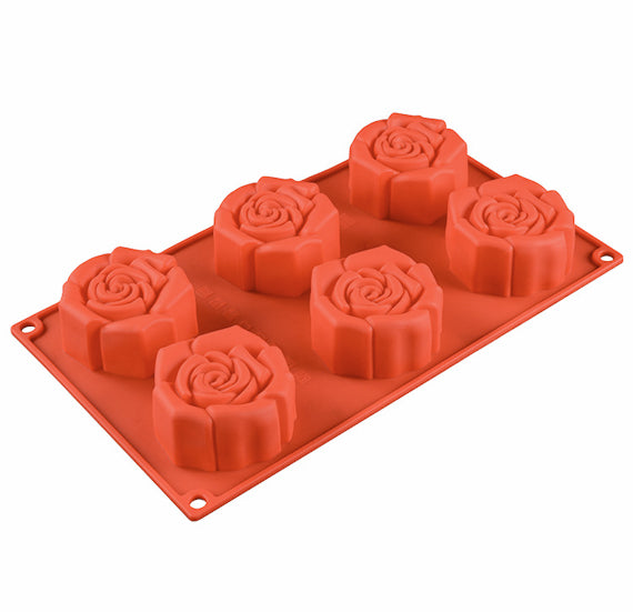 Rose Dessert Mold | www.sprinklebeesweet.com