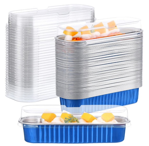 Narrow Cake Pans with Lids: Royal Blue | www.sprinklebeesweet.com