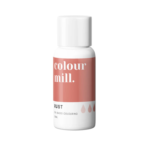 Colour Mill Oil Based Food Coloring: Rust | www.sprinklebeesweet.com