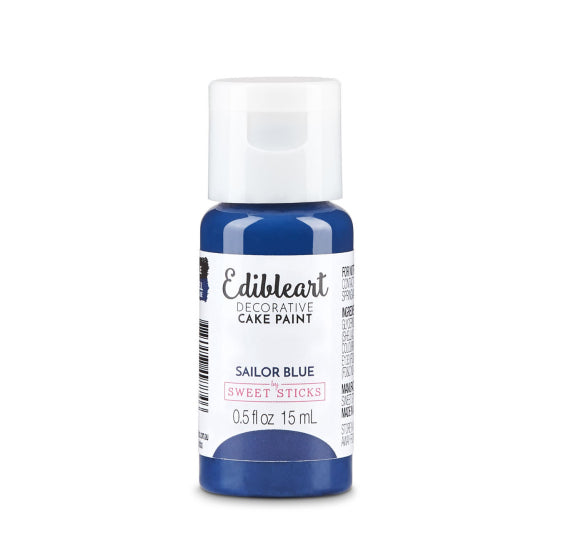 Sailor Blue Edible Art Paint | www.sprinklebeesweet.com