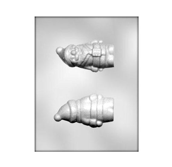 3D Santa Chocolate Mold: 4" Hot Cocoa Bomb | www.sprinklebeesweet.com