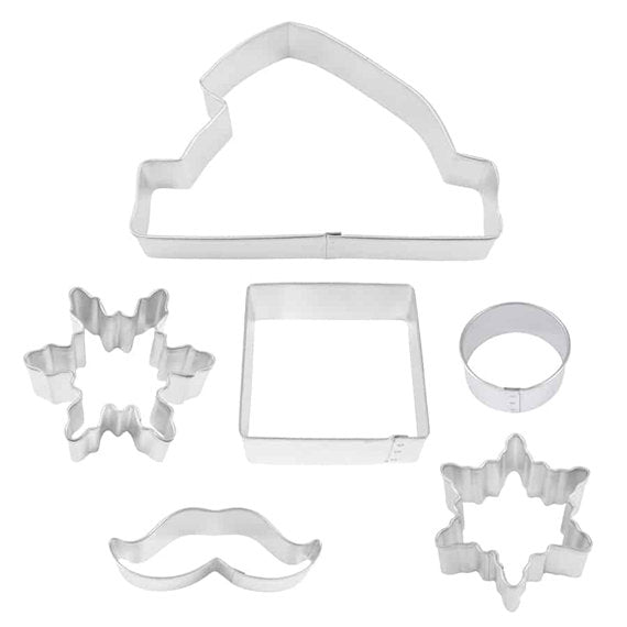 Santa Cookie Cutter Set for Cookie Platters | www.sprinklebeesweet.com
