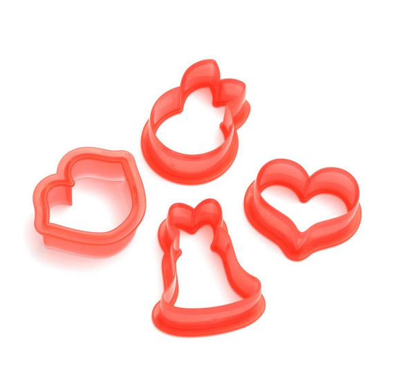 Sweet Sugarbelle Mini Cookie Cutters Set: Romance | www.sprinklebeesweet.com