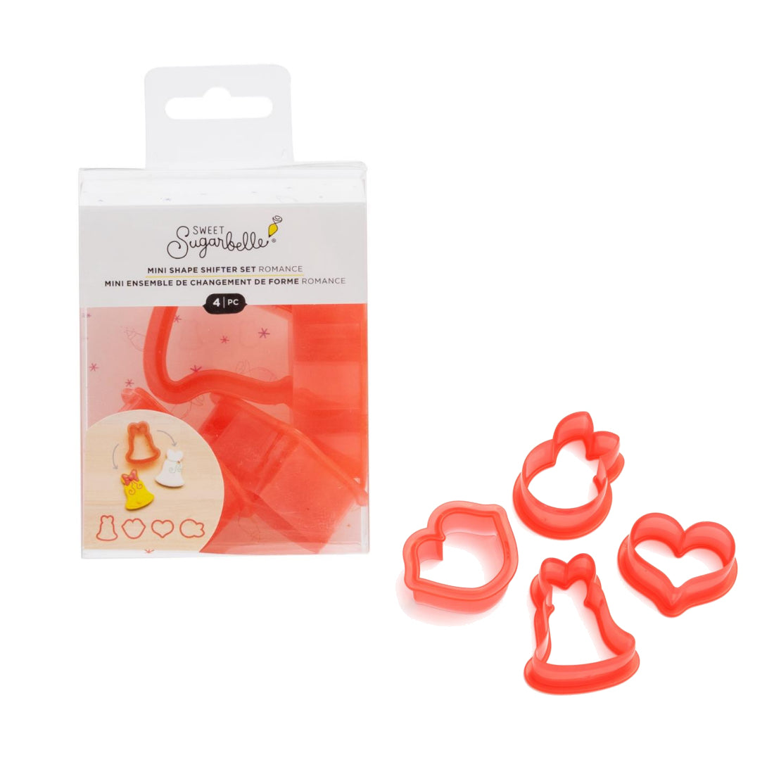 Sweet Sugarbelle Mini Cookie Cutters Set: Romance | www.sprinklebeesweet.com