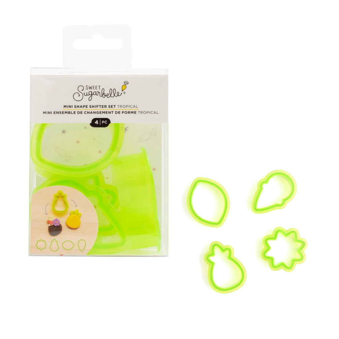 Sweet Sugarbelle Mini Cookie Cutters Set: Tropical | www.sprinklebeesweet.com