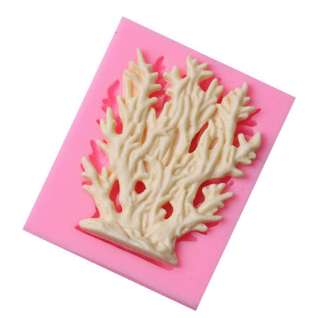 Fondant Mold: Coral Reef | www.sprinklebeesweet.com