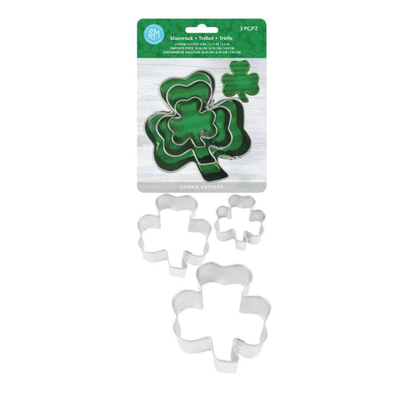 Shamrock Cookie Cutters | www.sprinklebeesweet.com