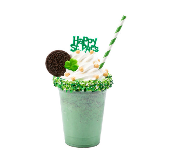 Happy St. Patrick's Day Cupcake Picks | www.sprinklebeesweet.com