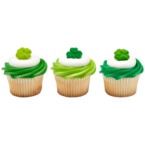 Shamrock Sugar Toppers | www.sprinklebeesweet.com