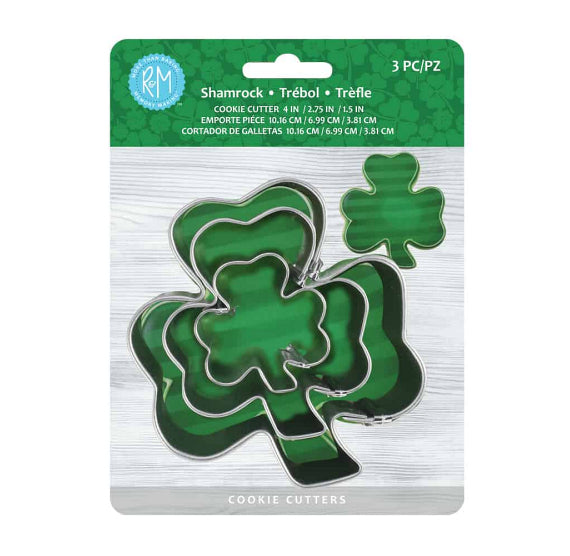 Shamrock Cookie Cutters | www.sprinklebeesweet.com