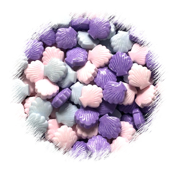 Seashells Candy Sprinkles | www.sprinklebeesweet.com