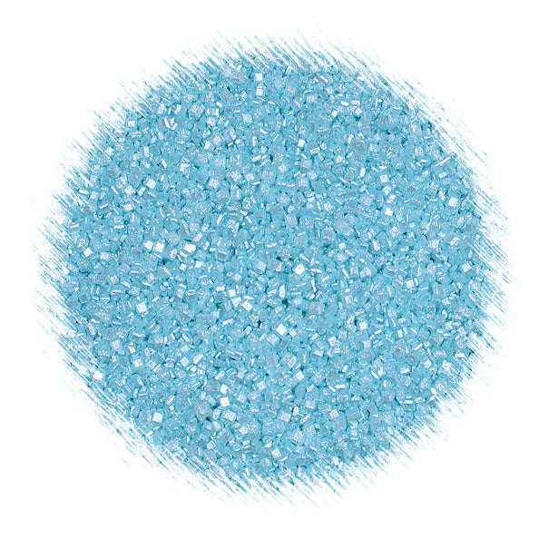 Shimmer Light Blue Sanding Sugar | www.sprinklebeesweet.com