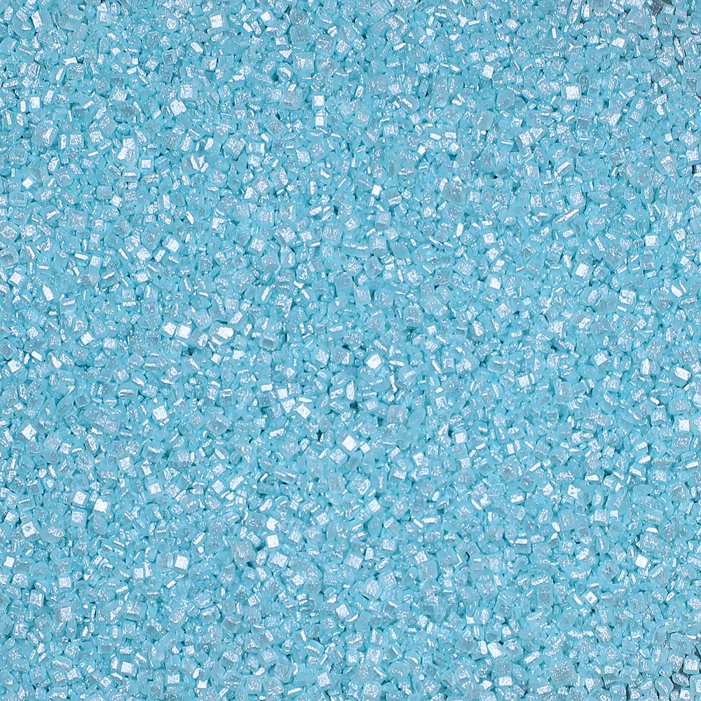Shimmer Light Blue Sanding Sugar | www.sprinklebeesweet.com
