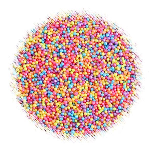 Bulk Nonpareils: Shimmer Unicorn Rainbow | www.sprinklebeesweet.com