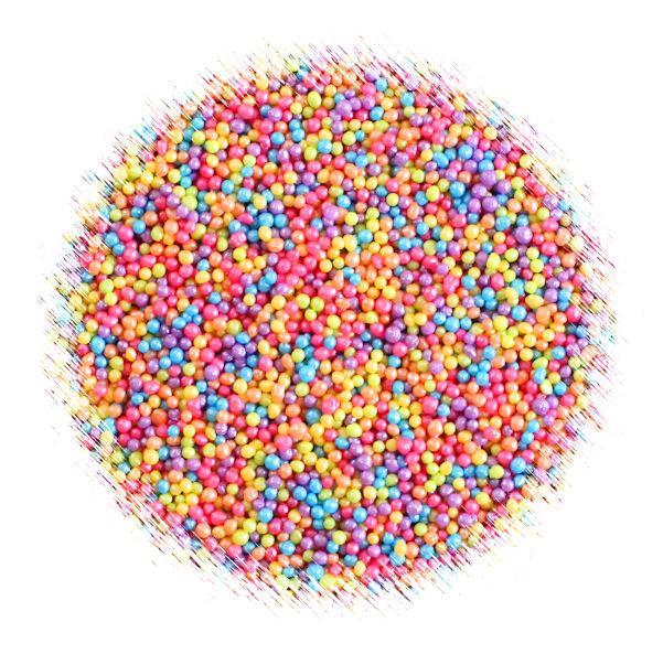 Bulk Nonpareils: Shimmer Unicorn Rainbow | www.sprinklebeesweet.com