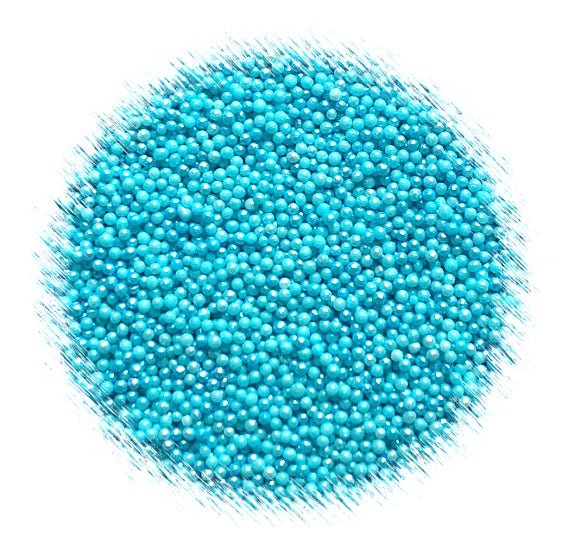 Shimmer Sky Blue Nonpareils | www.sprinklebeesweet.com