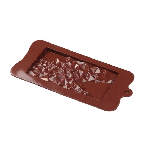 Chocolate Bar Mold: Geometric Shock | www.sprinklebeesweet.com