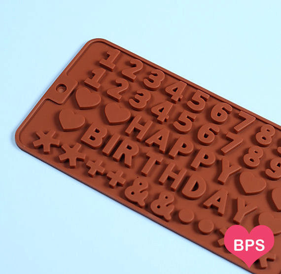 Happy Birthday Candy Mold | www.sprinklebeesweet.com