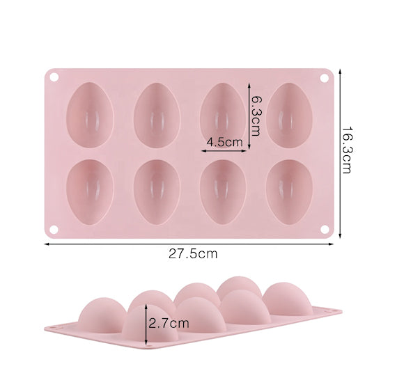 Silicone Easter Egg Mold: 2.5" | www.sprinklebeesweet.com