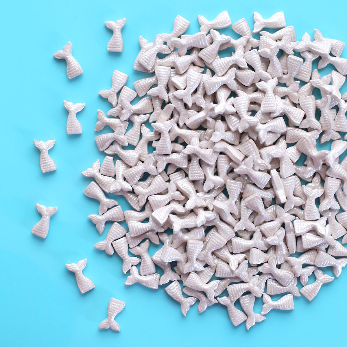 Mermaid Tail Candy Sprinkles: Silver | www.sprinklebeesweet.com
