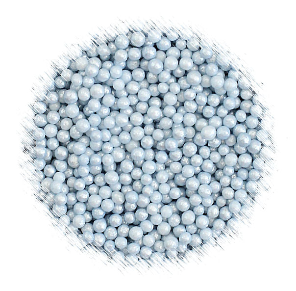 Mini Silver Sugar Pearls | www.sprinklebeesweet.com