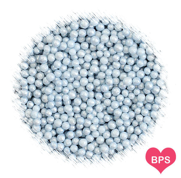 Mini Silver Sugar Pearls | www.sprinklebeesweet.com