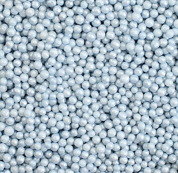 Mini Silver Sugar Pearls | www.sprinklebeesweet.com
