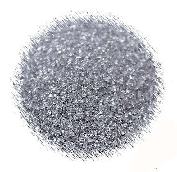 Silver Sanding Sugar | www.sprinklebeesweet.com