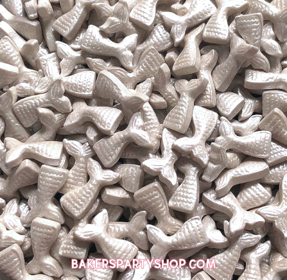 Mermaid Tail Candy Sprinkles: Silver | www.sprinklebeesweet.com