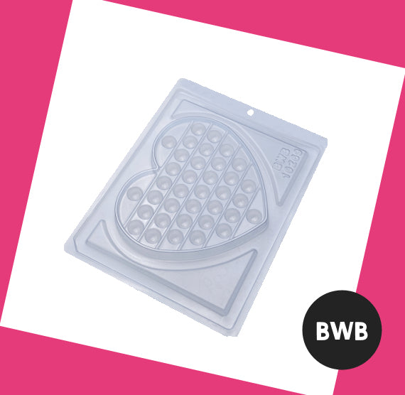 BWB Pop It Heart Mold: 10269 | www.sprinklebeesweet.com