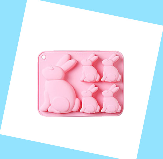 Sitting Easter Rabbit Mold | www.sprinklebeesweet.com