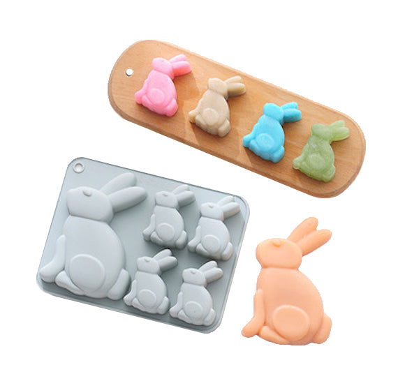 Sitting Easter Rabbit Mold | www.sprinklebeesweet.com