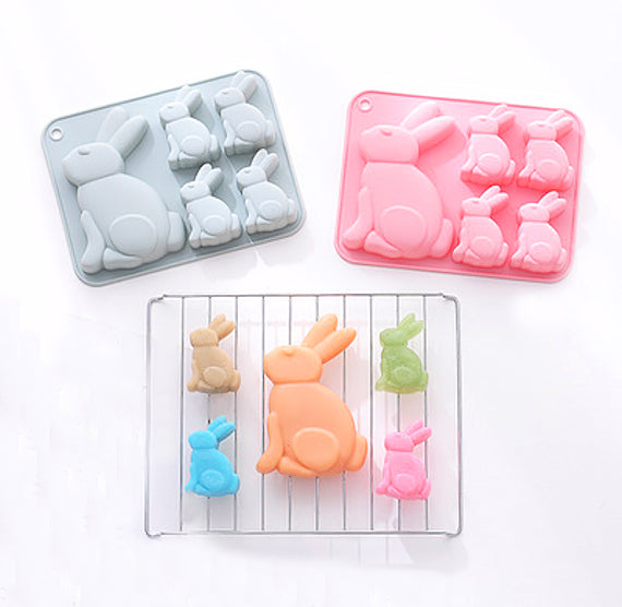 Sitting Easter Rabbit Mold | www.sprinklebeesweet.com
